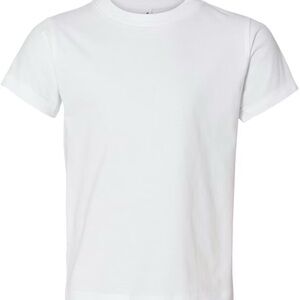 Hanes Bright White Kids Short Sleeve Tee